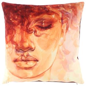 Sierkussen Dessin Oranje