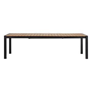 Lisomme Stef tuintafel bruin - verlengbaar - 205 x 100 cm