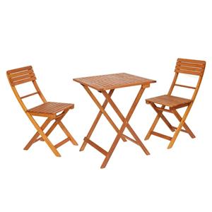 Sens-Line Bela bistro set eucalyptus hardhout