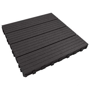 Elephant Terrastegel antraciet click 30 x 30 cm (set van 4 stuks)