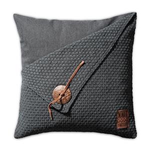 Countrylifestyle Barley kussen gerstekorrel 50x50 antraciet