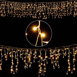 deuba Led Lichterkette Regen Innen Außen Warmweiß Kaltweiß Lichternetz Lichtervorhang Beleuchtung Außen Innen Weihnachten Weihnachtsdeko