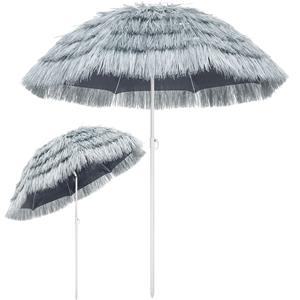 Kingsleeve Parasol Hawaii Lichtgrijs Ø160cm Kantelbaar