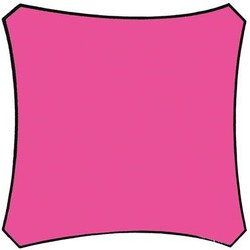 Velleman Schaduwdoek Vierkant 5x5 Fuchsia