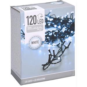 Home & Styling Kerstverlichting 120 Led Koud Wit 1200 Cm Groen