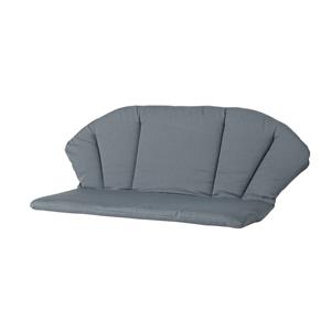 Madison Elegance Bankkussen - Rib Grey - 105x95 - Grijs