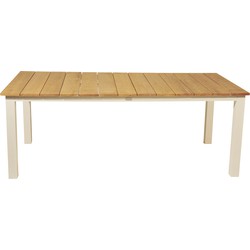 Hioshop Mexico eettafel tuin wit, natuur.