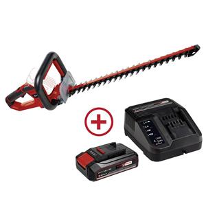 Einhell GE-CH 18/60 Li + 2,5Ah Starter-Kit Akku Heckenschere inkl. Akku, inkl. Ladegerät 48W 18V Li