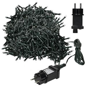 ECD Germany Led Lichtketting 20m Wit 1000 Led Lampjes