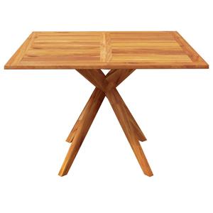 Tuintafel 110x110x75 cm massief acaciahout