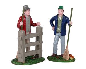 LEMAX Friendly neighbors, set of 2