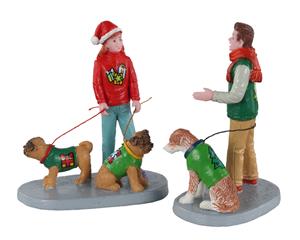 LEMAX Festive friends, set of 2