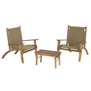 Macabane | Loungeset Amanza acaciahout