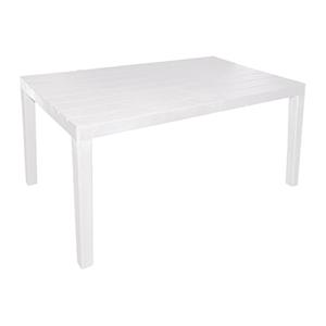 Buitengewoon de Boet Tuintafel Sumatra Wit 78x138 cm