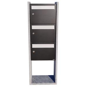 VASP brievenbus Palermo Triple hardsteen multibox