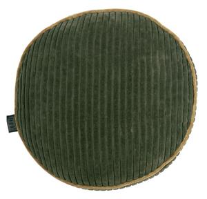 KAAT Sierkussen Perdy Olive Green - 40 x 40 cm - Rond