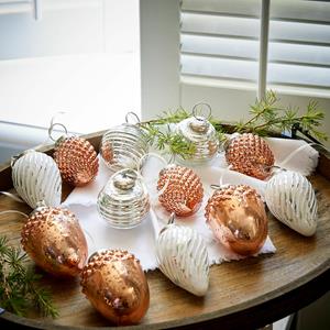 LOBERON Kerstversiering set van 12 Lynette