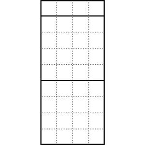 Siedle 200023027-00 BGA 611-4/9-0 SM Briefkastengehäuse Aluminium Silber