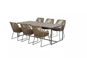 4 Seasons Outdoor Ramblas tuinset met Quatro tafel | 