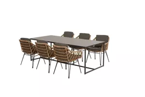 4 Seasons Outdoor Cottage tuinset met Quatro tafel | 