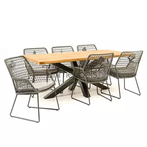 Tuinset Babilonia met Spectral 200cm tafel van 4 Seasons Outdoor