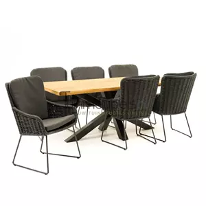 Tuinset Wing met Spectral 200cm tafel van 4 Seasons Outdoor