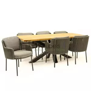 Tuinset Bernini met Spectral 200cm tafel van 4 Seasons Outdoor