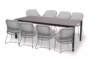 4 Seasons Outdoor Sempre tuinset met GOA tafel 280 cm van 