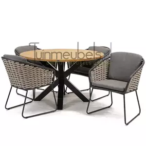 Taste by 4 Seasons Outdoor Tuinset Bo dining met Spectral tafel rond 130cm