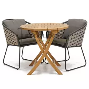 Taste by 4 Seasons Outdoor Tuinset Bo dining met Milton tafel rond Ø80cm