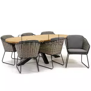 Taste by 4 Seasons Outdoor Tuinset Bo dining met Mistral tafel ovaal 220