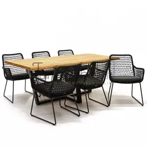 Taste by 4 Seasons Outdoor Tuinset Athena dining met tuintafel Universo teak 200