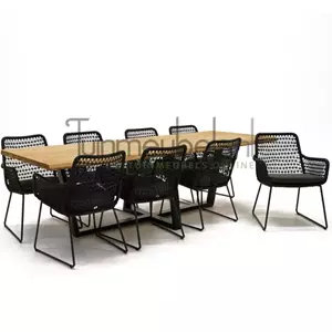 Taste by 4 Seasons Outdoor Tuinset Athena Dining met Tuintafel Universo teak 260