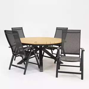 Vita Tuinstoel Vito met Arezzo tafel 150 cm rond