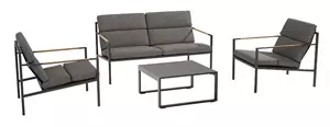 4 Seasons Outdoor Trentino Loungeset + Montigo salontafel