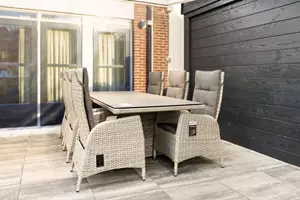 Noach Outdoor Tuintafel Monrow wicker - leaf