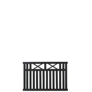 Trendyard Zwart Houten Tuinhek Vinesse 150 x 96 CM