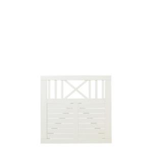 Trendyard Witte Houten Tuinpoort Nostalgi 100 x 95 CM