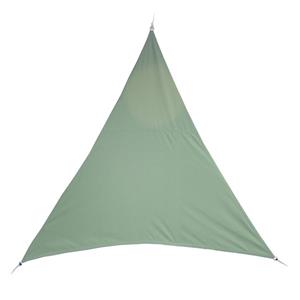 Hesperide Premium kwaliteit schaduwdoek/zonnescherm Shae driehoek groen - 3 x 3 x 3 meter - Terras/tuin zonwering