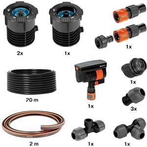 Gardena Complete Set Pipeline with Oscillating Sprinkler