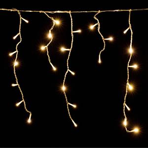 Deuba - led Lichterkette Regen Innen Außen Warmweiß Kaltweiß Lichternetz Lichtervorhang Beleuchtung Außen Innen Weihnachten Weihnachtsdeko