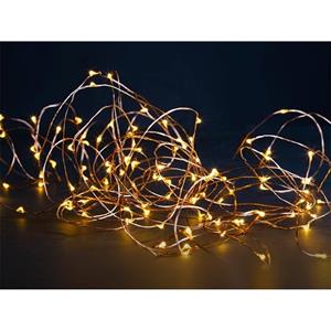 Vellight Kerstverlichting - 12m - 120 Led's - Warmwit - Binnen