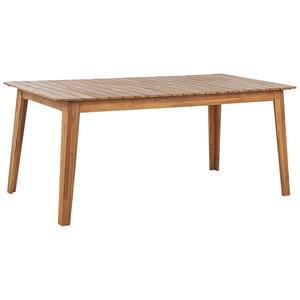 Beliani Fornelli - Eettafel-lichte Houtkleur-acaciahout