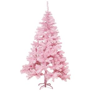 Kunst kerstboom/kunstboom roze 180 cm -