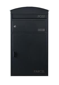 SafePost Brievenbus met pakketvak  48 - antracietgrijs