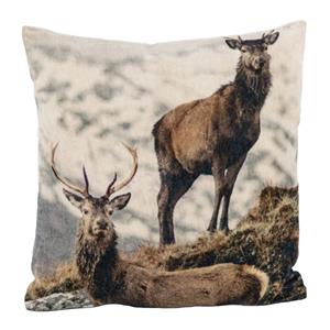 Countrylifestyle Kussen velvet edelhert