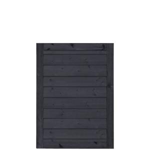 Trendyard Zwart Houten Stapelrabat Tuinpoort Klink 100 x 125 CM