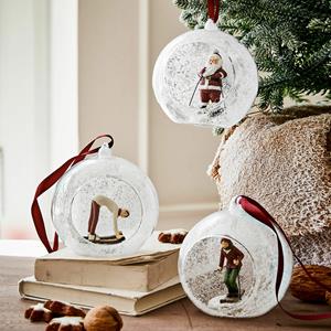 LOBERON Kerstversiering set van 3 Melisse