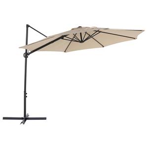 Beliani Savona Ii - Cantilever Parasol-beige-polyester