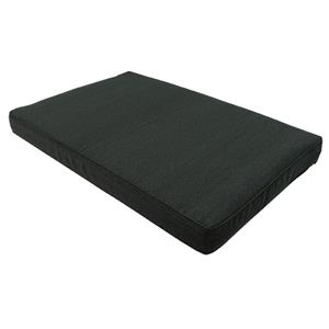 Madison kussens Loungekussen pallet 120x80cm carré   Canvas eco dark grey (waterafstotend)